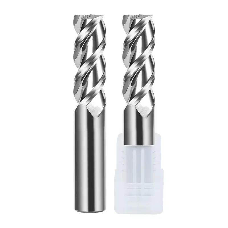 2026 Aluminum Alloy Steel End Milling Tool Face Mill Carbide Cutter 4 Flutes Customizable OEM 6mm-10mm Shank