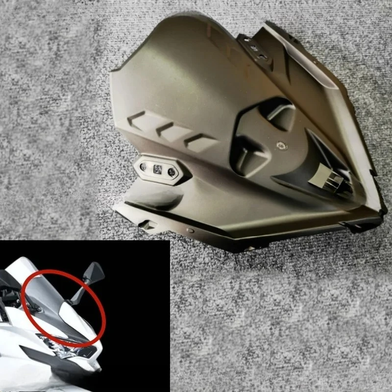 x-t-motorcycle-front-upper-fairing-headlight-cowl-nose-head-inner-cover-fit-for-kawasaki-ninja-650-ninja650-2021-2024