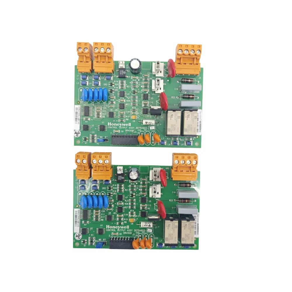 Honeywell DR4500A Truline Circular Chart Recorder Control Output Board ASSY 30754922-001/30754922-501/30754922-502