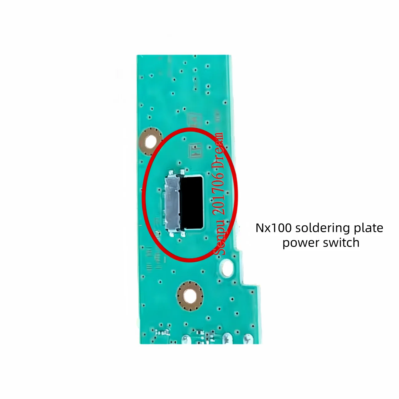 For Sony HXR-NX100 Camcorder Power On Off Switch Playback Mode Toggle Switch Control Button Replacement Repair Spare Part