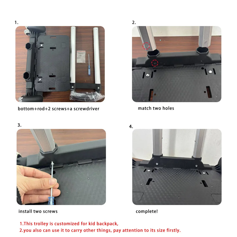 SUN EIGHT Kid Trolley Backpack Wheeled Bag School Bag For Children Wheels Expandable Rod High Function Trolly