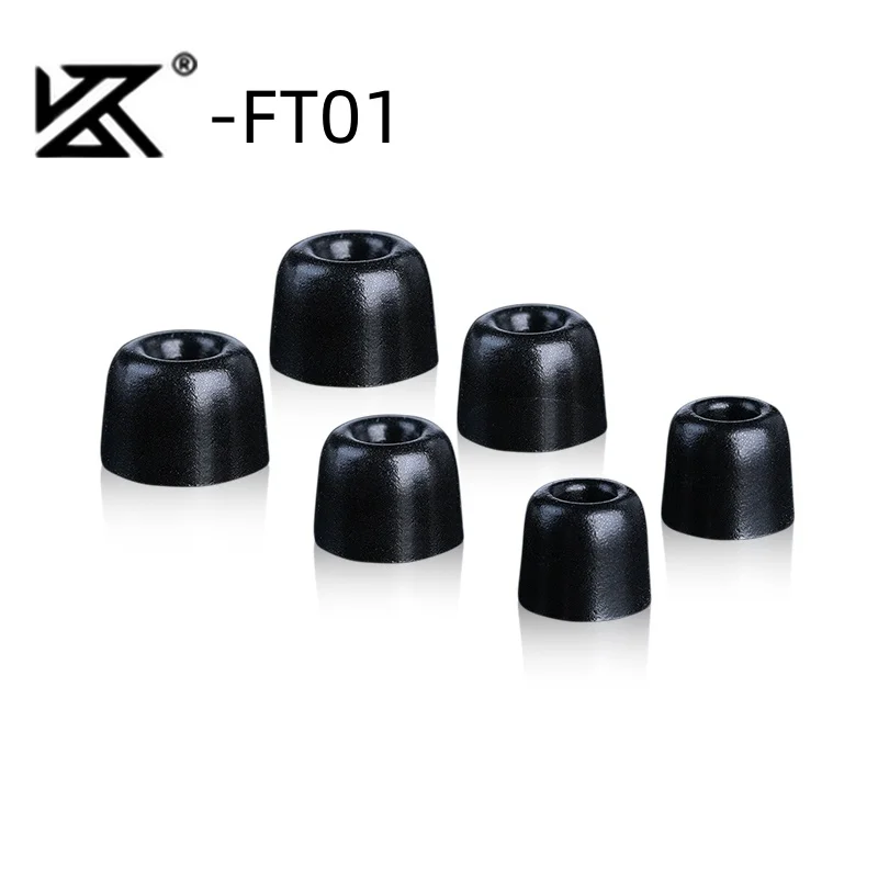 KZ FT01 Memory-Schaum-Ohrstöpsel, Memory-Schaumstoff-Set für In-Ear-Kopfhörer, S/M/L-Größen für die meisten Kopfhörer