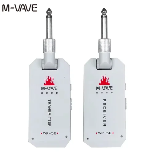 M-VAVE WP-5G sistema de guitarra inalámbrico/5,8G/receptor transmisor de Audio recargable/Cable tipo C/para accesorio amplificador de guitarra