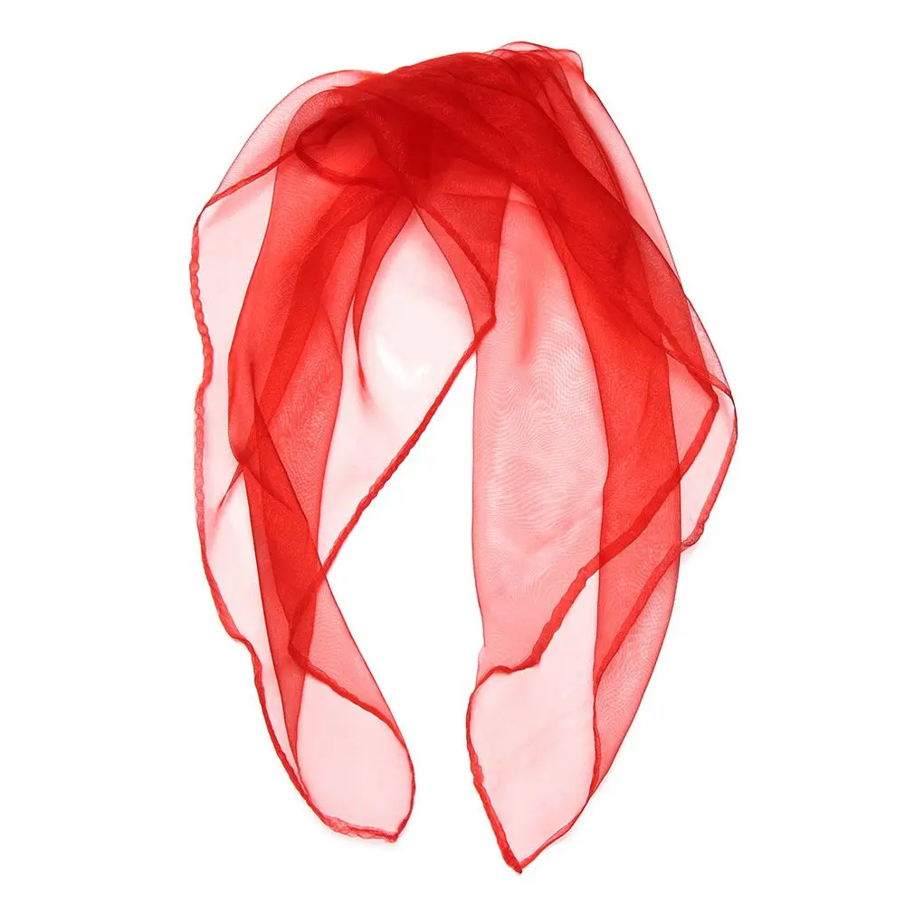 Multifunctional Scarf Juggling Performance Props Rhythm Band Scarves Square Silk Scarf Dance Scarfs Music Scarves for