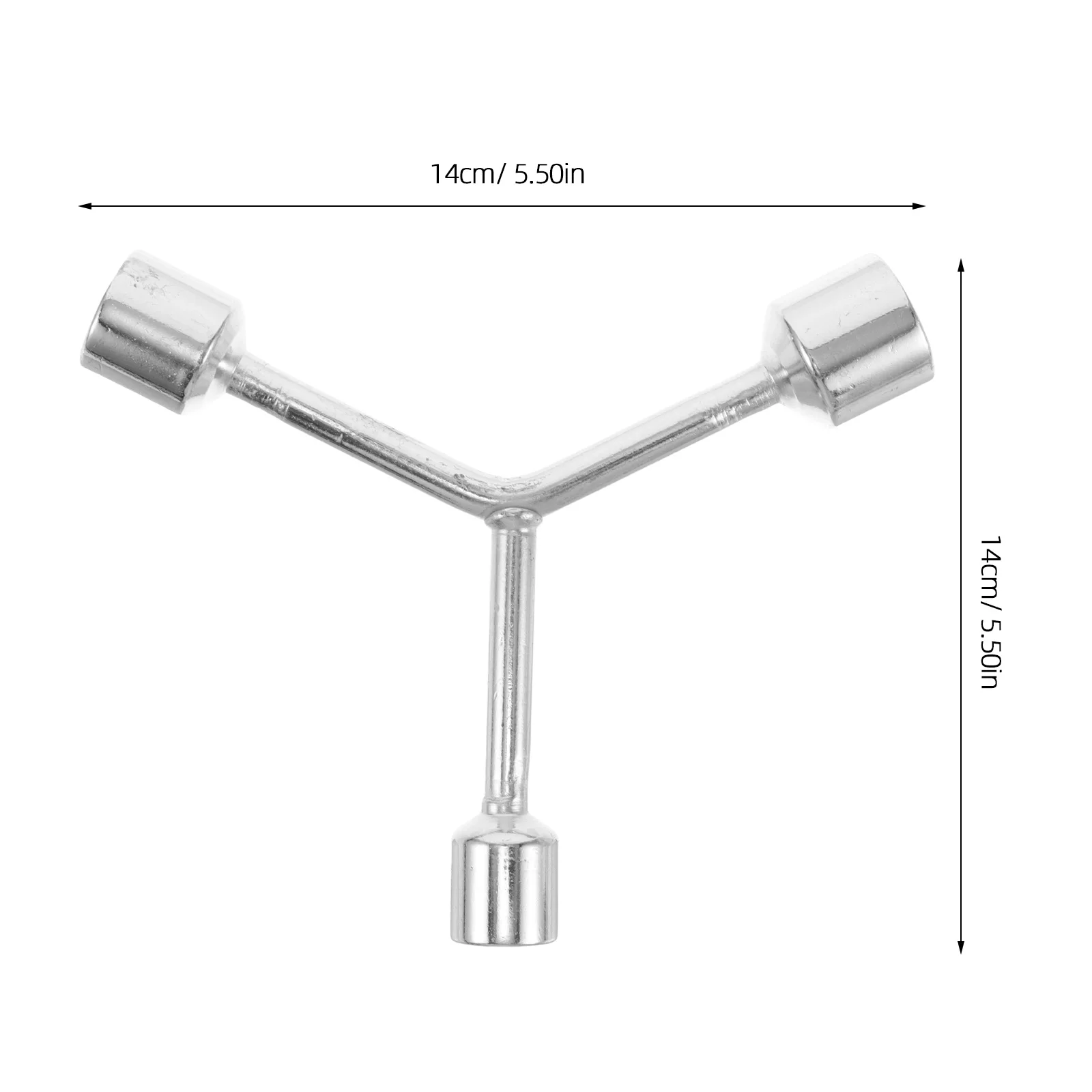 Three-Prong Socket Triangle Pool Table Wrench Thickened Y Type 3 Way Tool for Disassembly Maintenance and Tablecloth Replacement