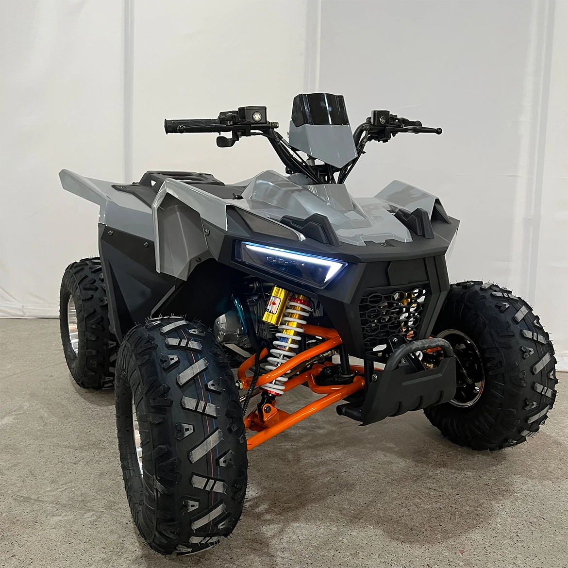 Water Cooling Sport Racing Style Digital Dashboard Comfortable ATV New 1000W Power Quad  Electric 125cc ATV for Adults Kids