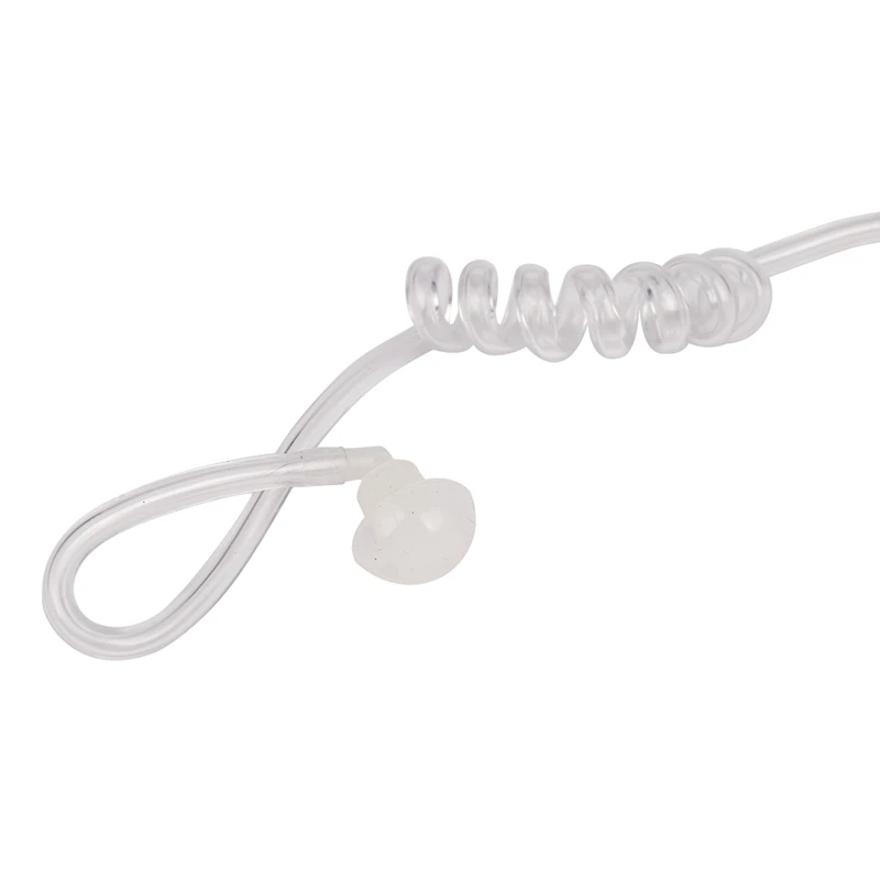 감시 보안 클리어 코일 어쿠스틱 에어 튜브 이어폰 PTT, 아이폰 삼성 화웨이 HTC LG 소니 휴대폰