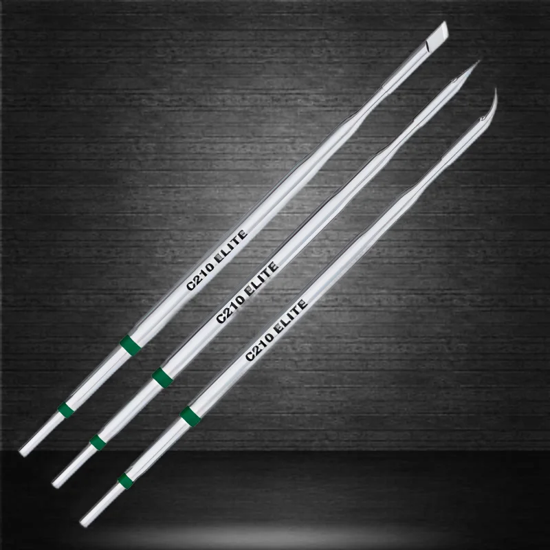 

HISEECON 3 шт. серебро C210-I IS K замена для паяльной станции JBC постоянная температура подходит для ремонта печатных плат