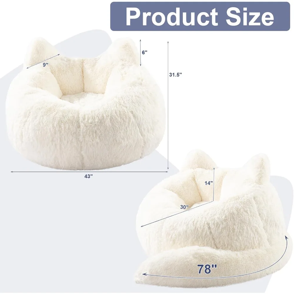 كرسي بين باج للبالغين المراهقين كراسي بين باج العملاقة من الفرو الصناعي مع حشو منفوش من القطيفة على شكل كيس القماش أريكة مريحة لهجة Fl #2