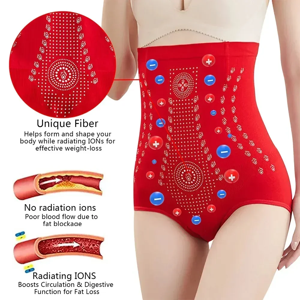 Summer Ionstech Fat Body Restoration Panties Bodysuit 2023 Ion Negative Unique Shaper Oxygen Control Burning Tummy Fiber