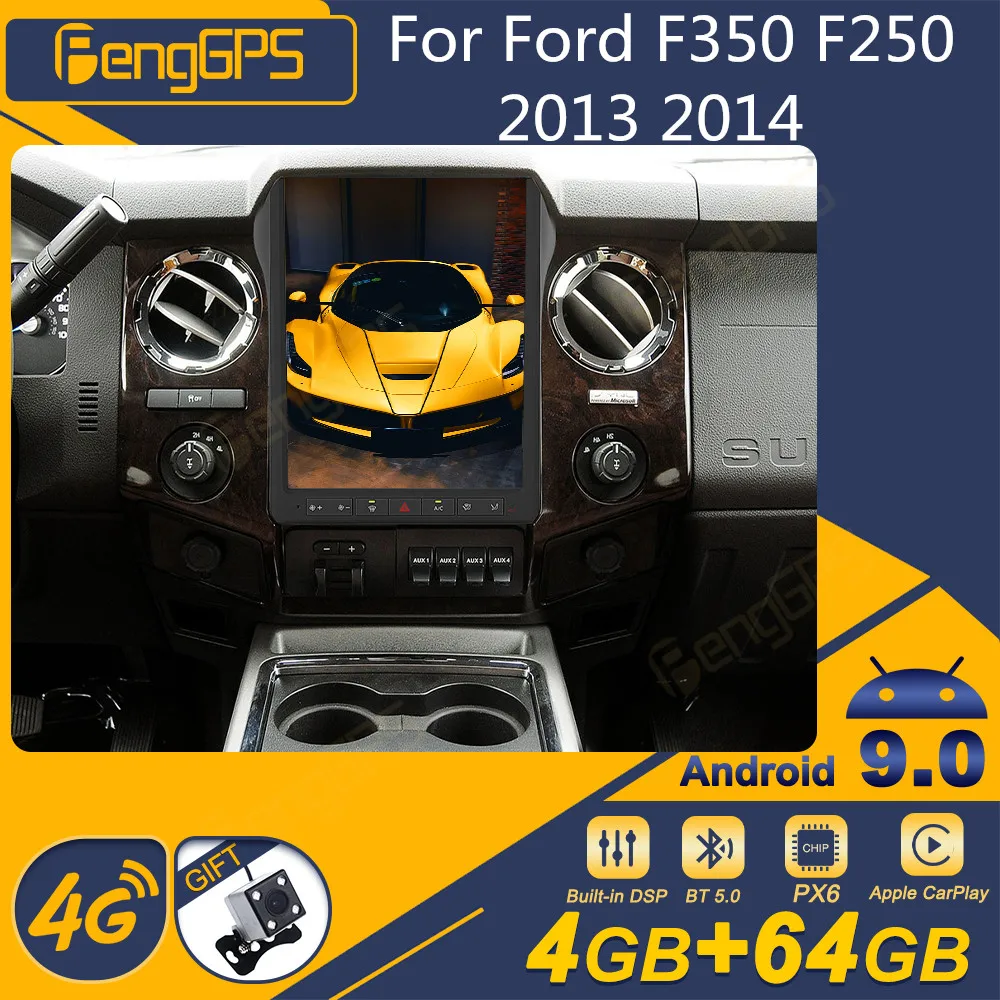 

For Ford F350 F250 2013 2014 Screen Android Car Radio 2din Stereo Receiver Autoradio Multimedia Dvd Player Gps Navi Unit