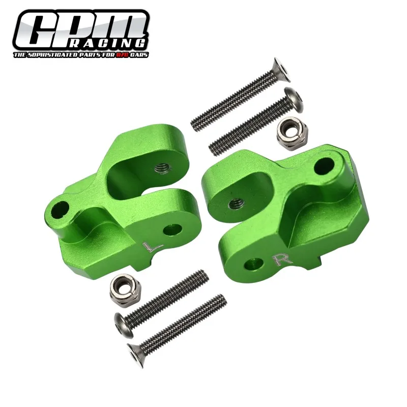Conjunto de montagem do eixo inferior traseiro GPM Alu para links de suspensão para LOSI Baja Rey 1.0