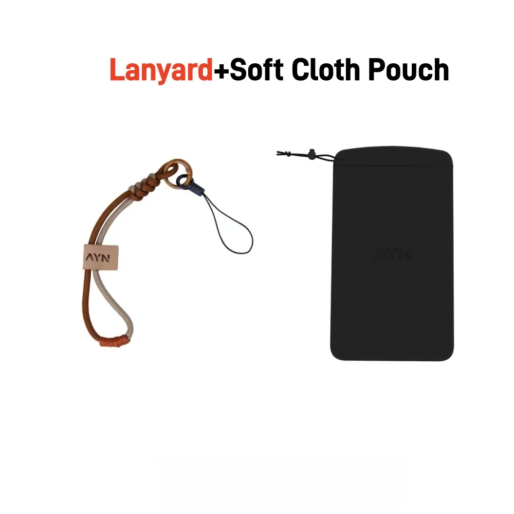 Full Accessory Kit for AYN THOR Handheld: TPU Grip, Tempered Glass