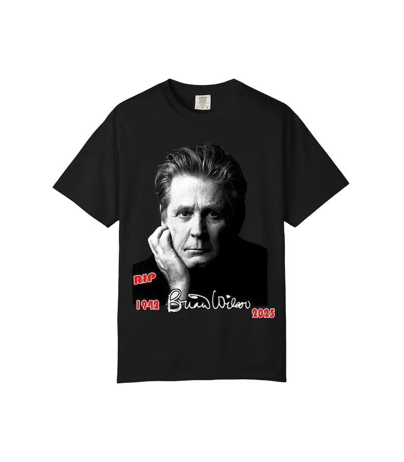 Camiseta Brian Wilson Rip, camiseta Brian Wilson Rip con estampado listo