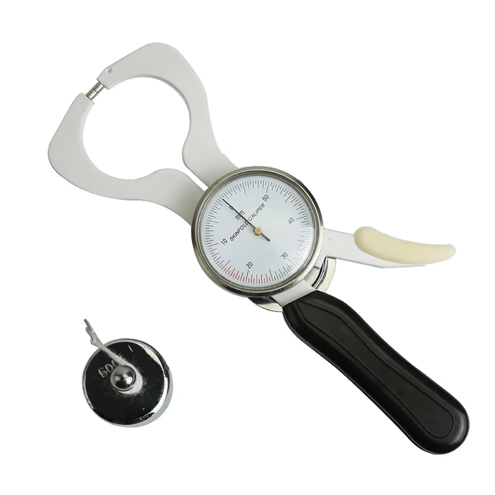 

Stainless Steel Skinfold Caliper - Accurate Body Fat Measurement Tool for Salons & Clinics