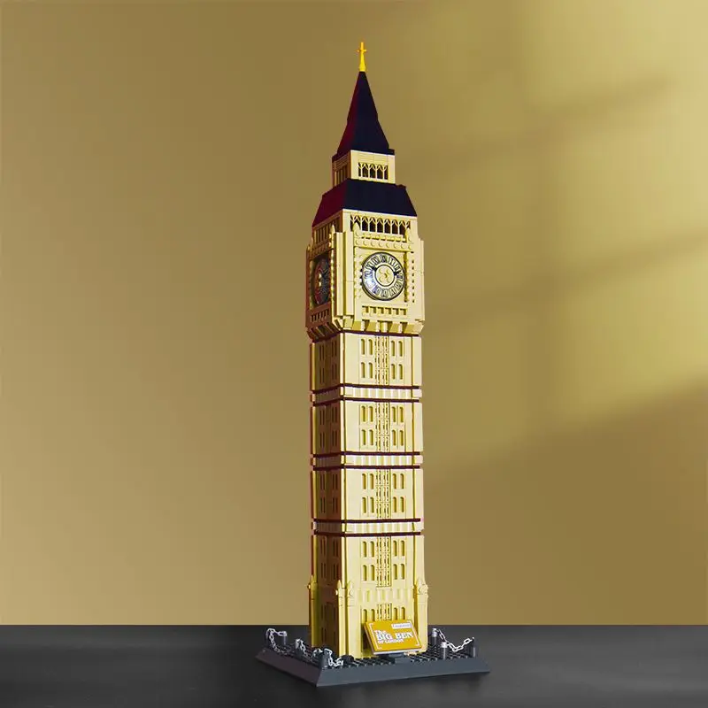 1664PCS The Big Ben Of London Model Building Blocks World Famous Architecture Bricks City Street View Toys Gifts For Children