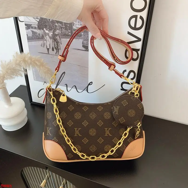 مطبوعة زلابية حقيبة سلسلة حزام تحت الإبط محفظة للنساء واسعة Crossbody حمل لوكس يوم إلى ليلة حقيبة تنوعا حقيبة كتف ​