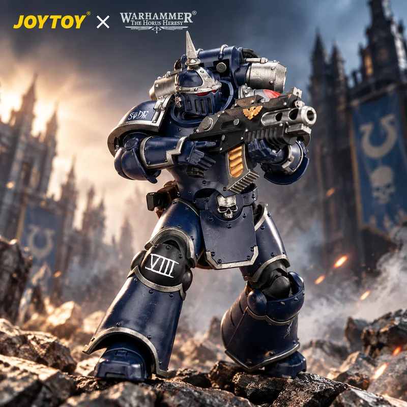Joytoy Warhammer 1/18 Night Lords Mk III Tactical Legion Action Figure Collectible Movable Model For Adult Hobby Display & fans