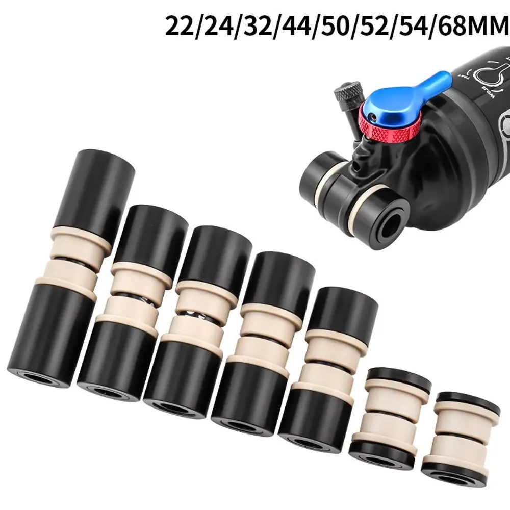 ID 12.7mm Rear Shock Bushing OD 15mm 22 - 68mm Bike Rear Shock Absorber Aluminum Alloy MTB Shock Absorber DU Bushing