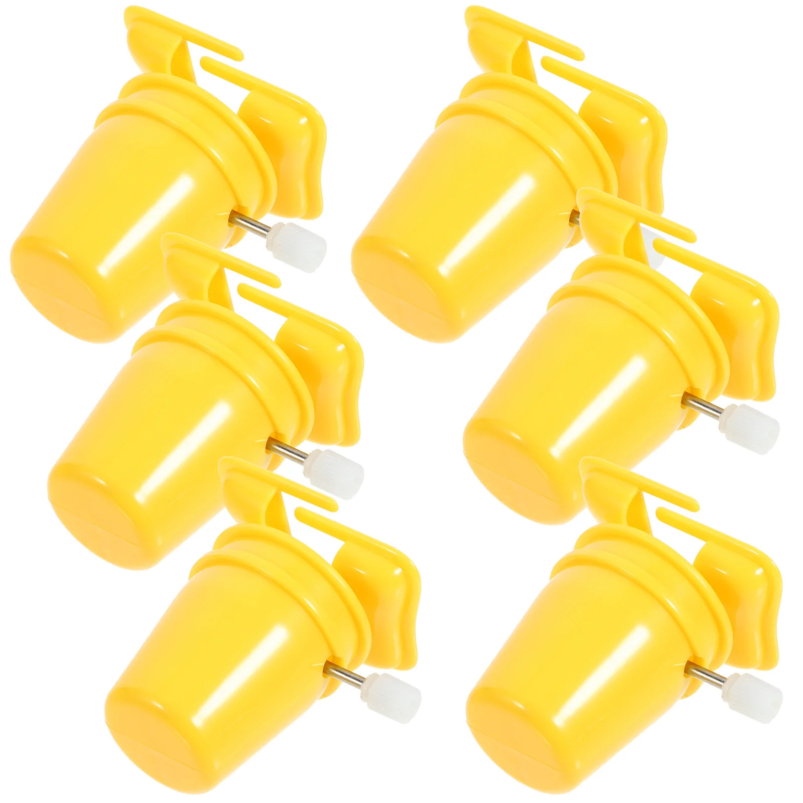 6 Pcs Clay Clockwork Movement Child Animals Mechanism Plastic Mini Toys Compact