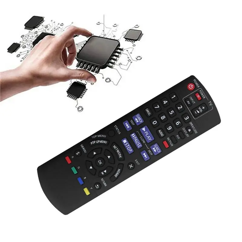 A31T Replacement Remote Control N2QAYB000575 for Panasonic Blu-Ray DVD Player DMP-BDT210 DMP-BDT310
