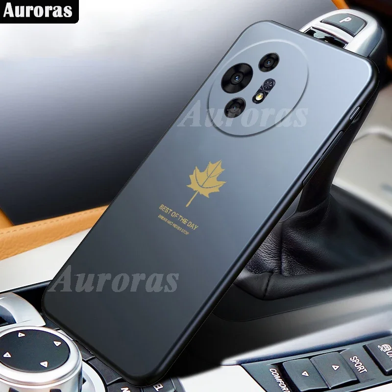 

Skinlee Flip Case For TCL 50 Pro NXTPAPER Cover Luxury Maple Leaf Silicone TPU Soft Case For TCL 50 SE Pro 50 5G Wallet Shell