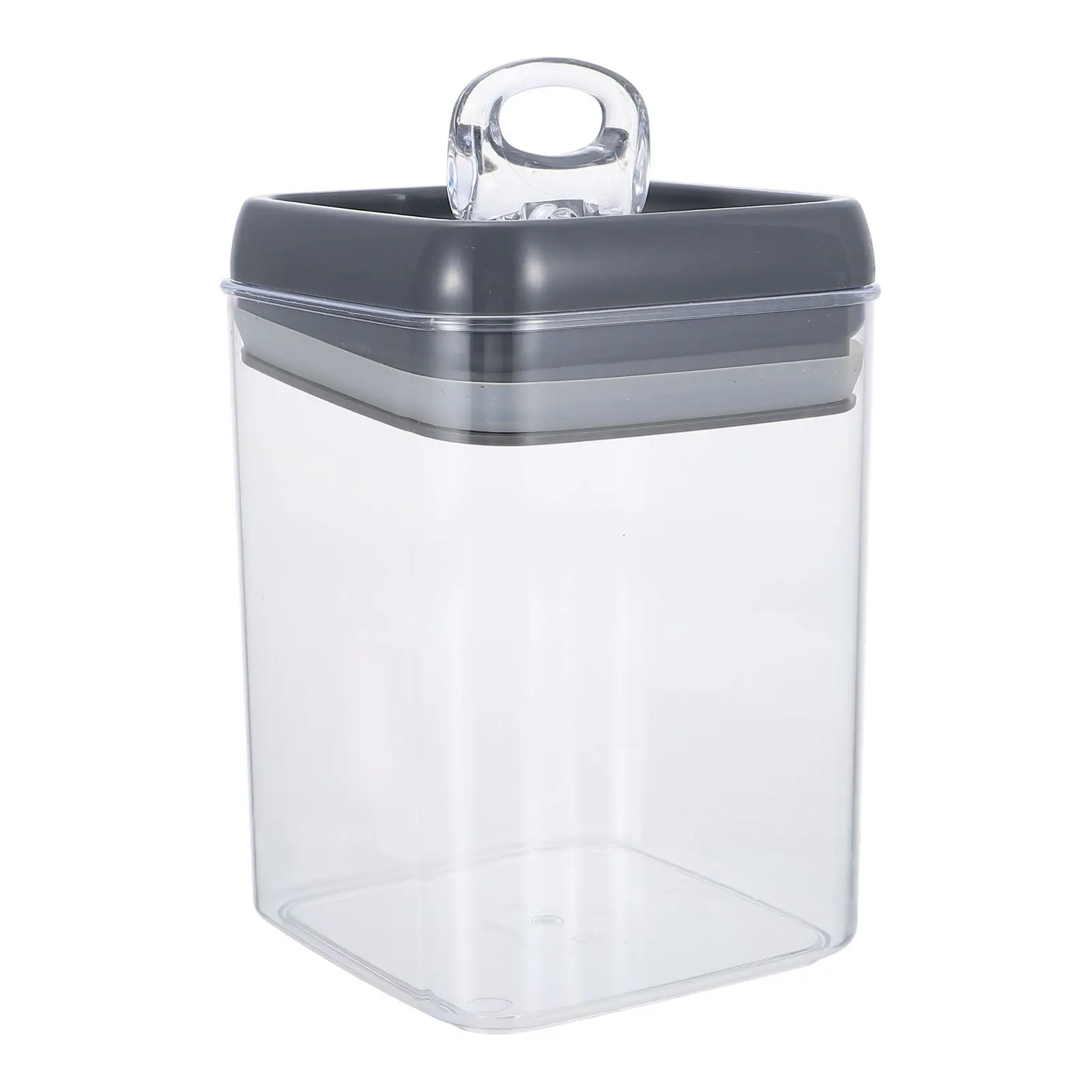 

Plastic Sealed Jar for Food Containers Storage Cereal Kitchen Canisters Take Away Lid Clear Storage Box Container