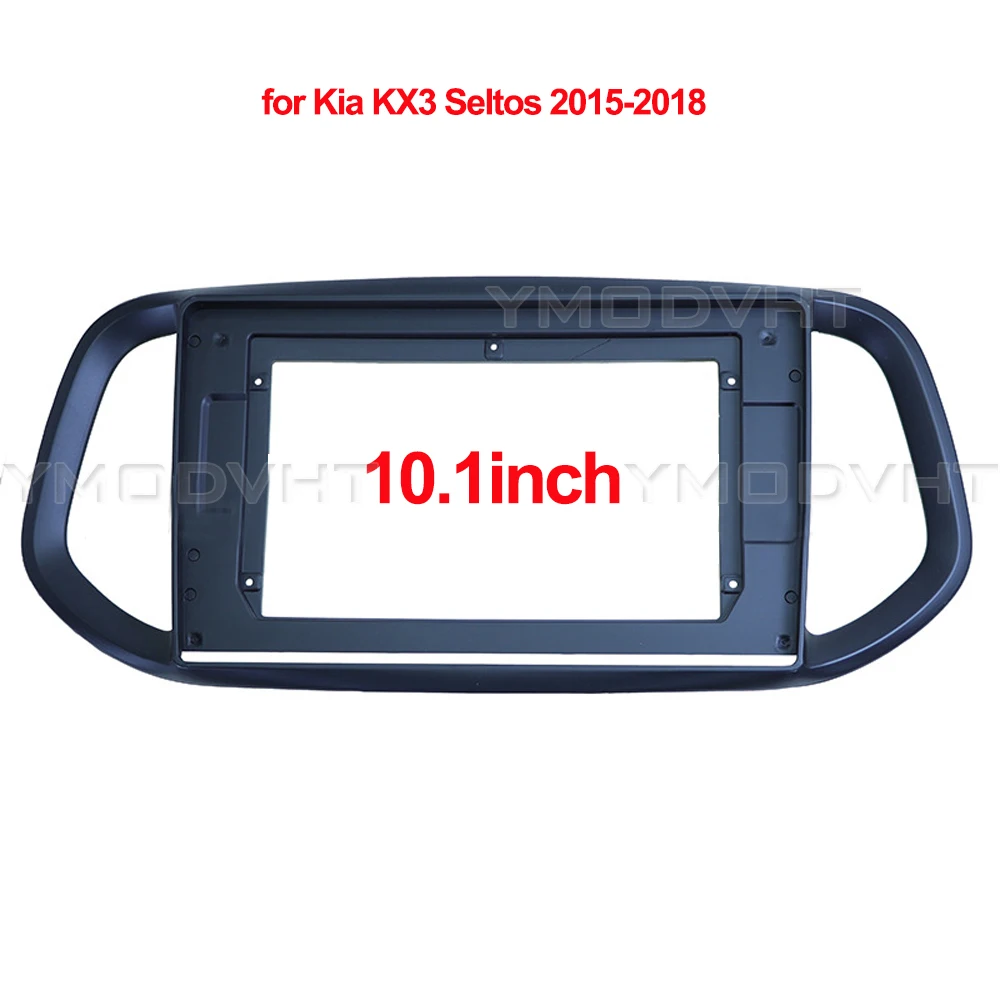 

10,1-дюймовый автомобильный радиоприемник для Kia KX3 Seltos 2015 2016 2017 2018, DVD-стерео панель, монтажная панель, установка приборной панели, рамка