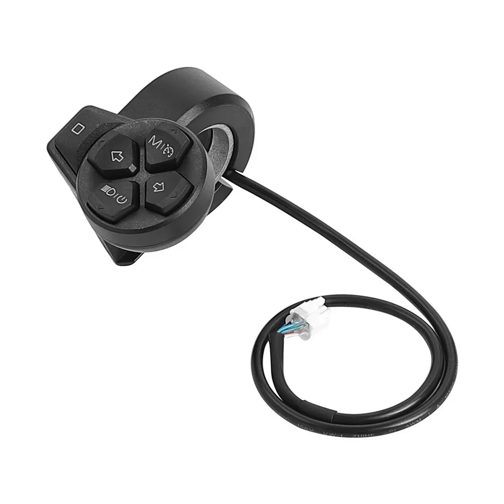 

For NINEBOT For ZT3 PRO Compatible Left and Right Turn Signal Switch ABS Replacement Part for Scooter Indicator System