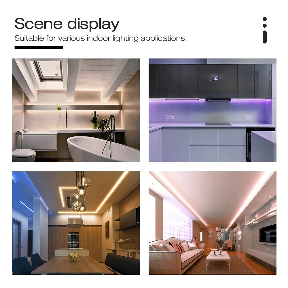 Smart ZigBee 3.0 LED Strip Controller RGBW Pro Color White Light Mixture Homey Alexa Tuya Smart SmartThings App Voice Control