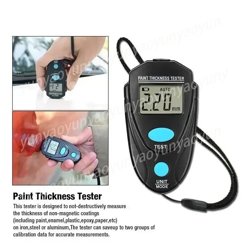 

EM2271A Handheld Paint Film Thickness Gauge, Automotive Paint Thickness Gauge, Portable Tool