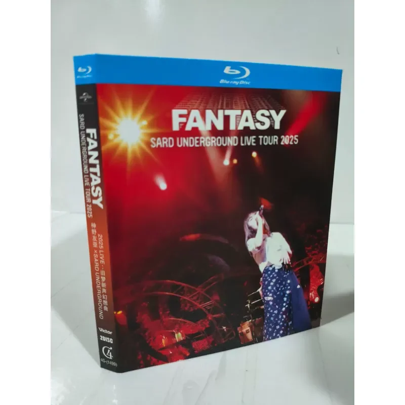 Disco Blu-Ray Sard Underground Live Tour, Edizione Ufficiale, Collezione Audio-Video Di Alta Qualità Per I Fan.-image