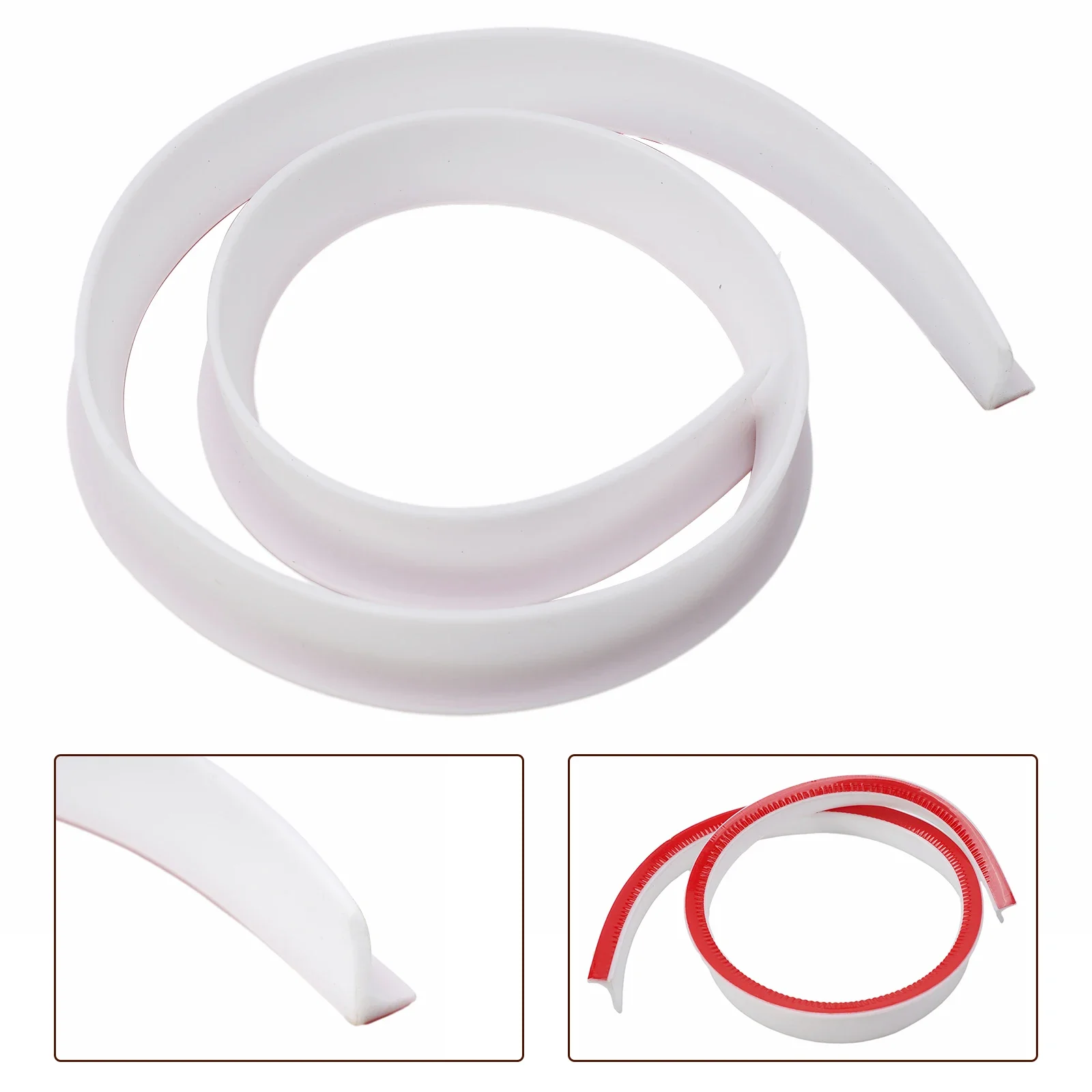 50/100/200/300cm Silicone Bathroom Water Barrier Shower Non-Slip Dry Wet Separation Bendable Floor Barrier Water Stopper Barrier