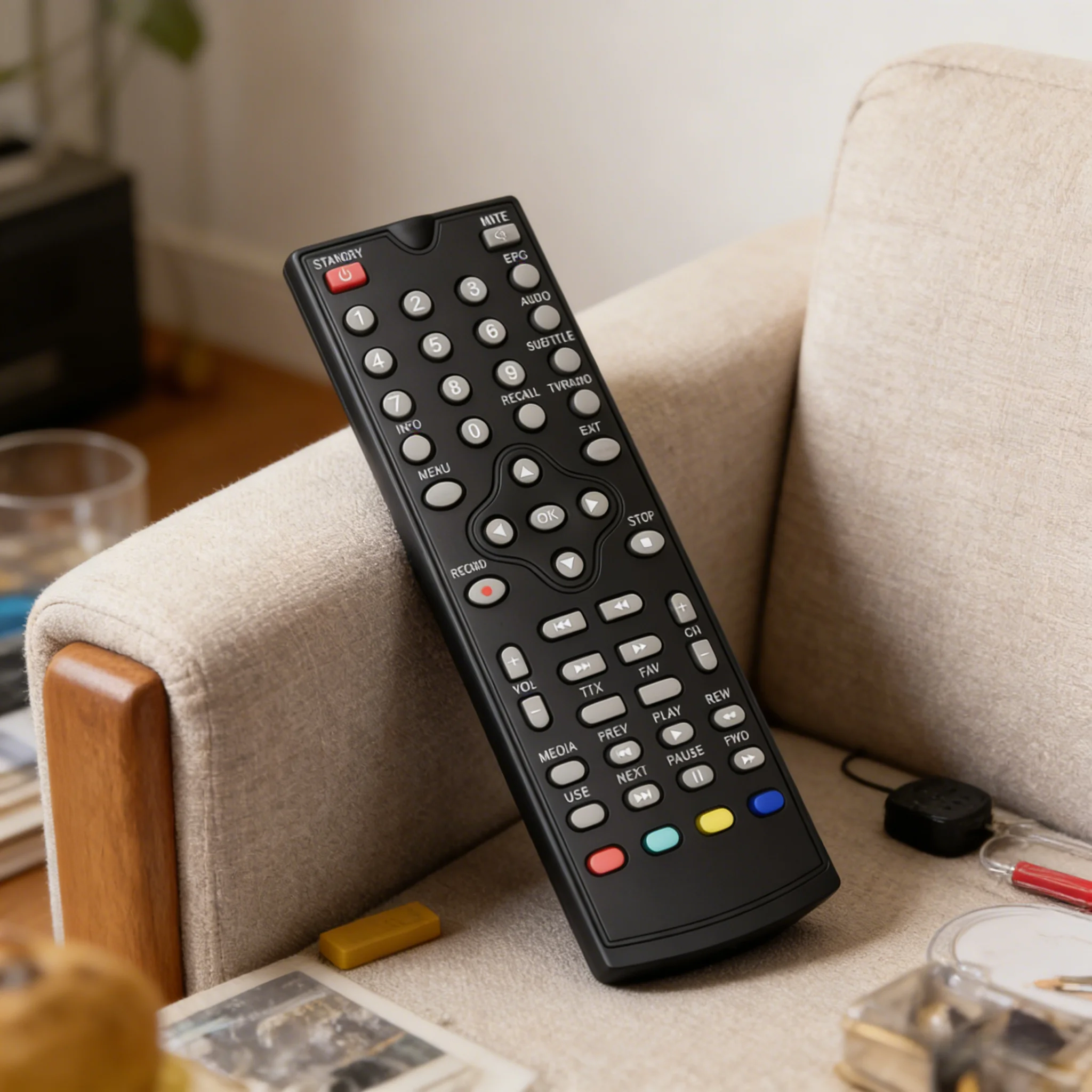 

TEAC/TEAK DF00 EVD OPTICUM TV Remote Control Replacement - High Sensitivity IR Signal