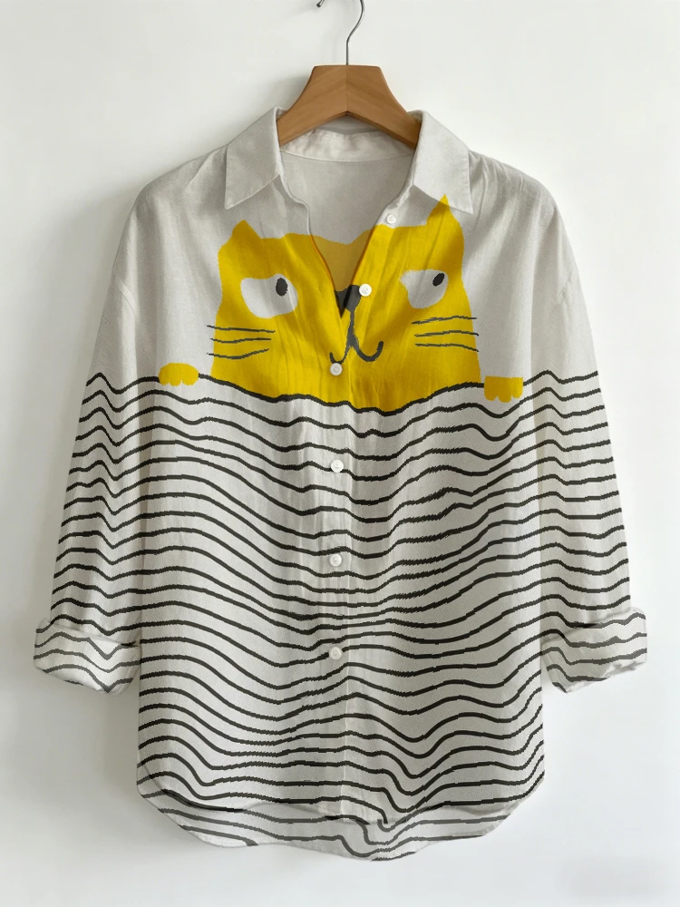 Blusa Mujer Tallas Grandes Manga Larga Oficina - alternate angle