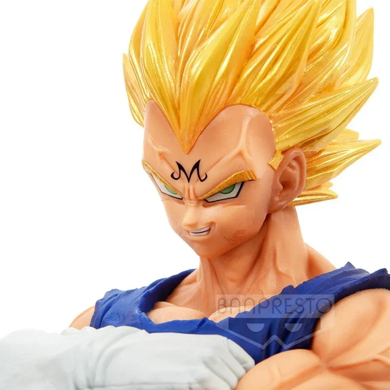 Bandai Original Banpresto Anime Dragon Ball Z Grandista Resolution of Soldiers Vegeta PVC Action Figure Model Collection Toys