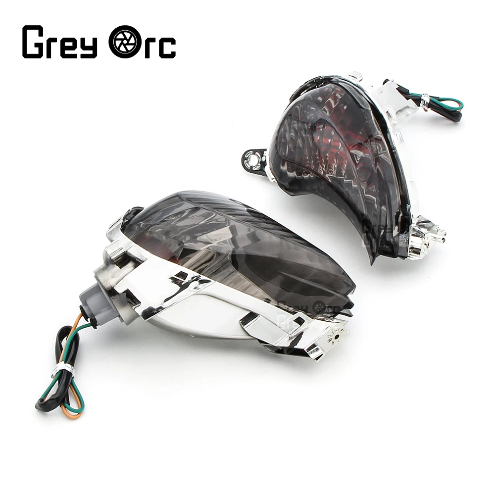Per Suzuki Hayabusa 1300 GSX 1300R 2008-2020 Accessori Moto 2 Fili 12V Indicatore di direzione Anteriore Luce Direzionale