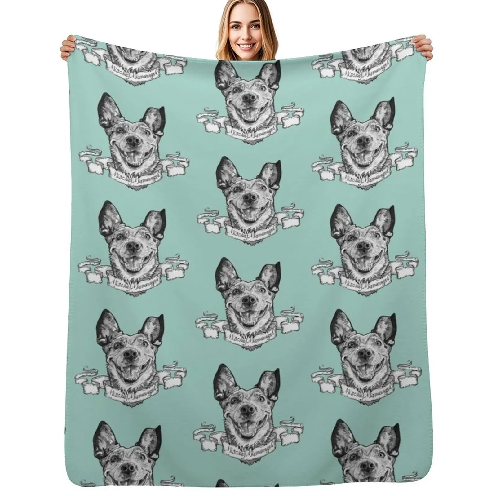 

Mischief Mismanaged Throw Blanket Tourist halloween Hair Blanket