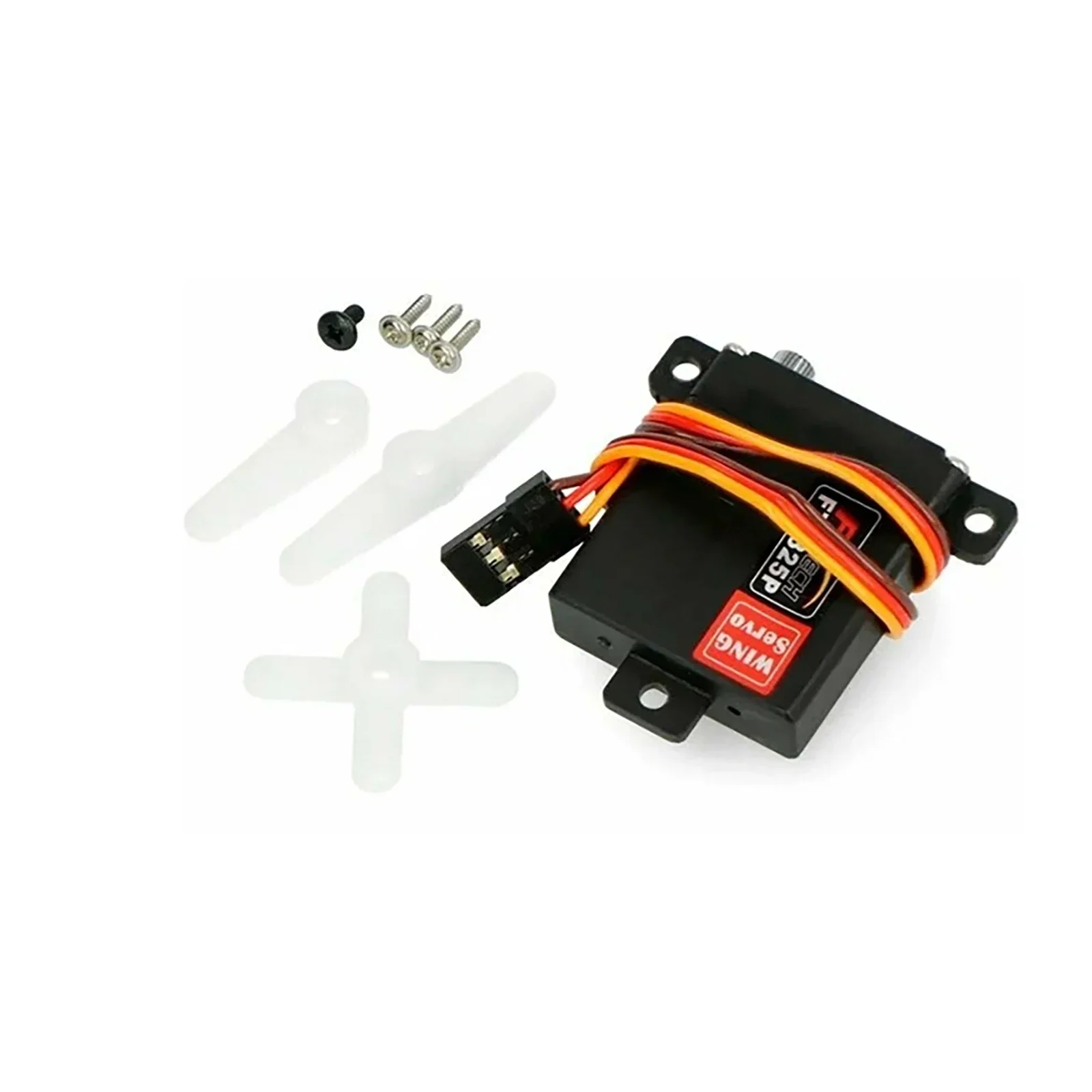Servos d'aile FT3325P RC 6kg.cm, Servo numérique haute vitesse avec boîte de vitesses en métal, corps mince pour Drone RC à aile fixe, Robot comme Servo JX