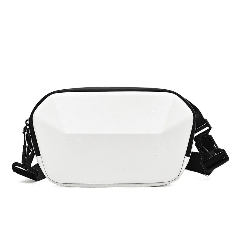 

New Fashion Casual Travel Waist Bag Men's Multifunctional Travel Single Shoulder Crossbody Bag Men's Hard Shell Chest Bag
