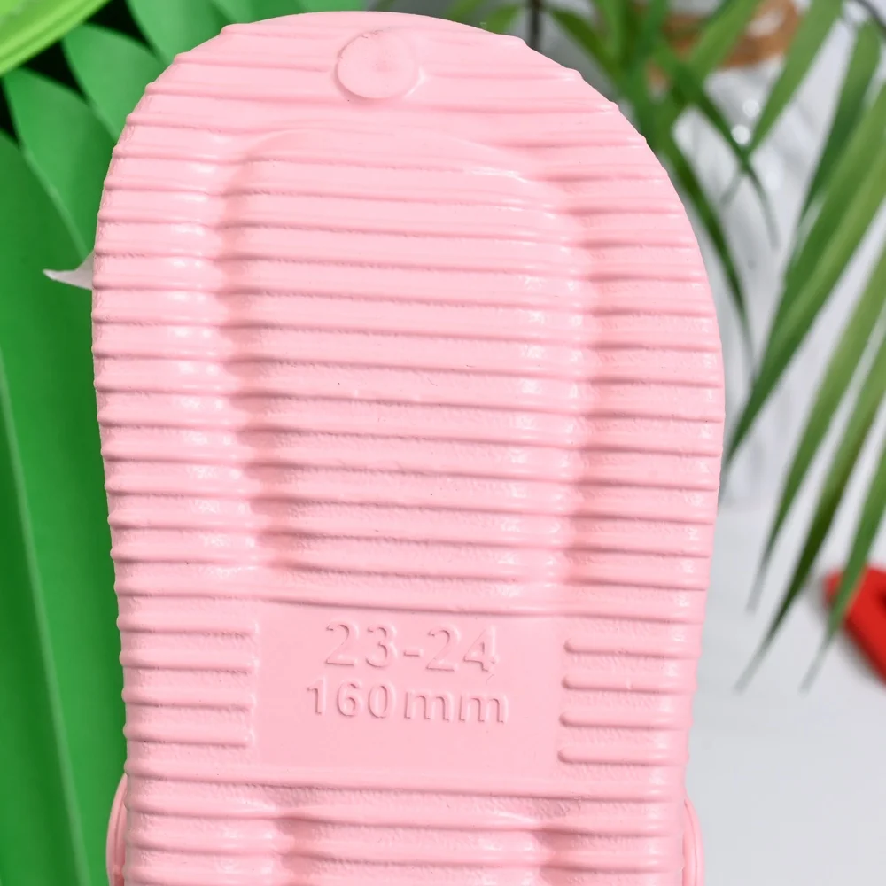 Children's Slippers Summer Girls Lace Bow Cute Anti-Slip Open-Toe Clogs Infant Toddler and Big Kids Sandals - view 3