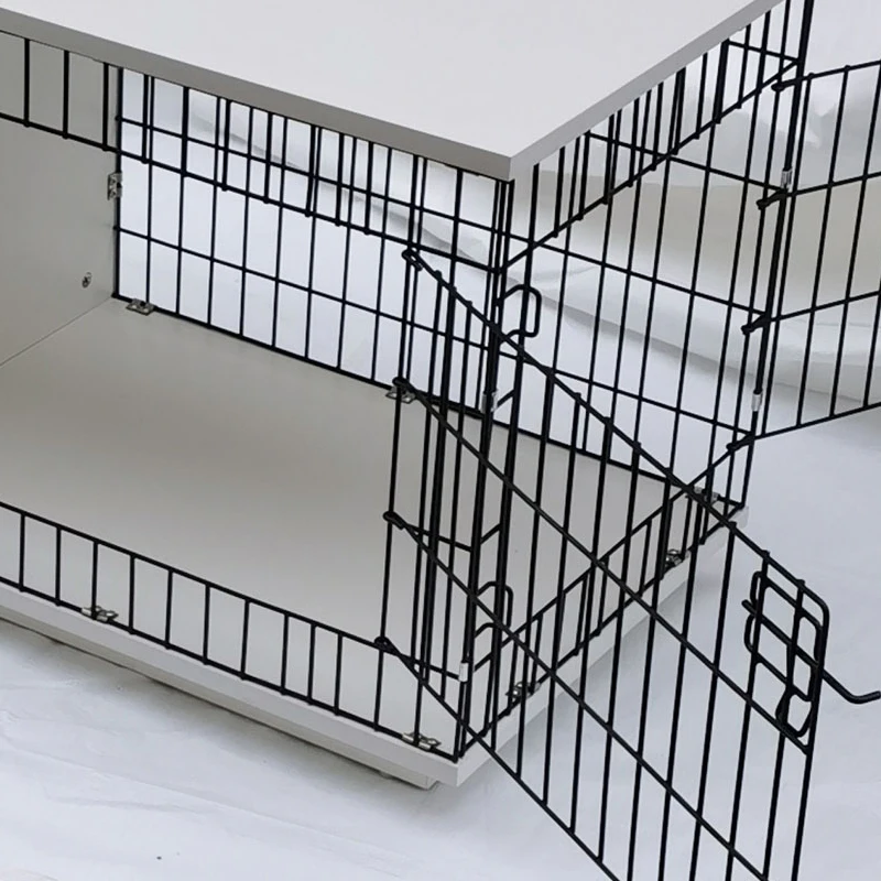 Wholesale Pet Cat Cage Factory Supply Metal Mesh Cat Crate Pet Kitten Crate New Design Indoor Cat Cage