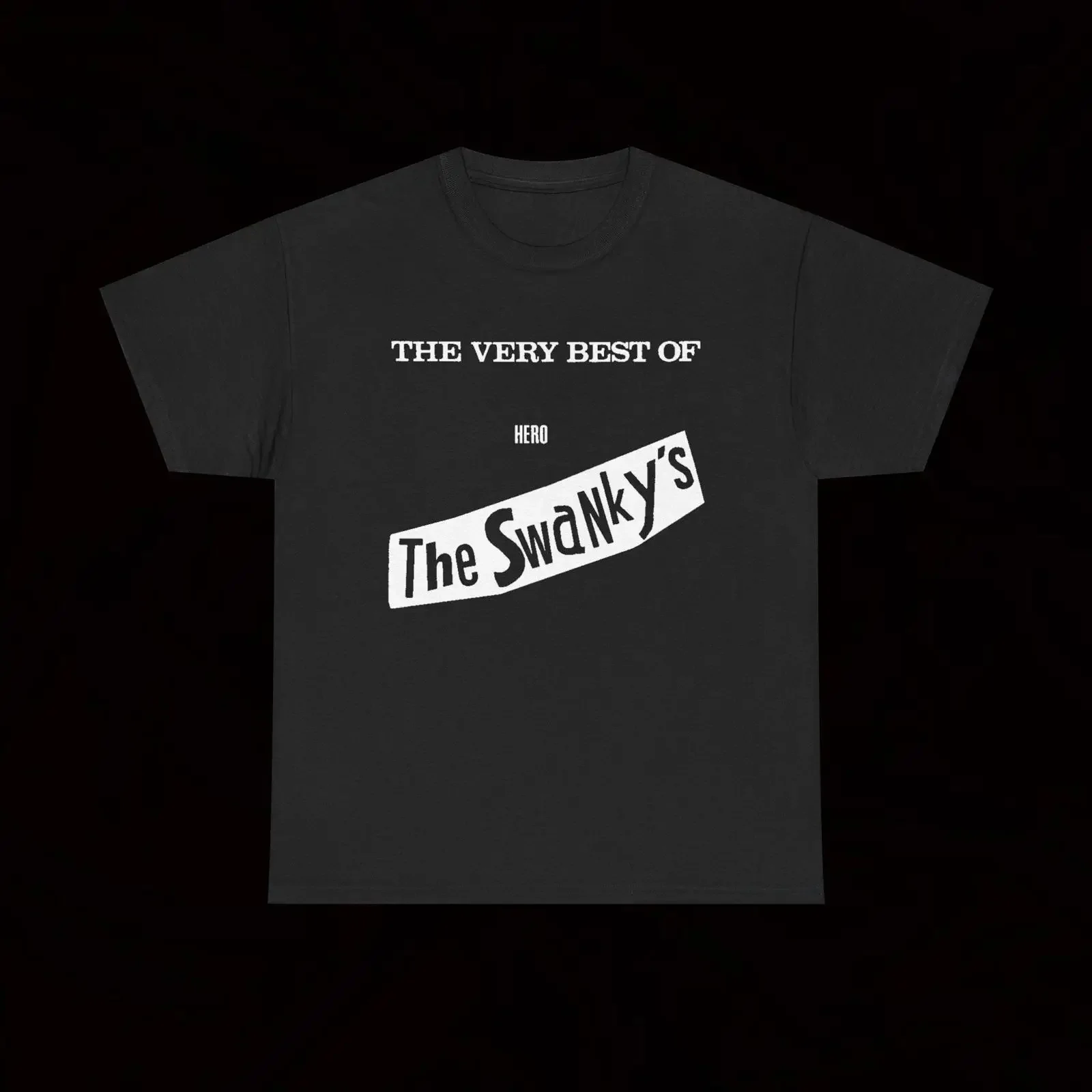 The Swanky amp 39 s Very Best Of Hero T Shirt Hardcore Punk Japan vintage Washed Slightly Stretched graphic designer clothes