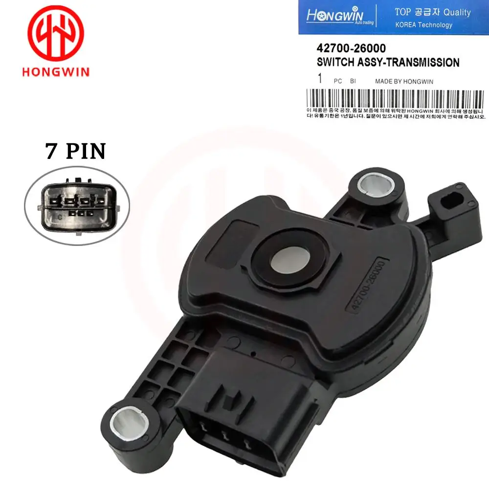 Automatic Transmission Neutral Safety Inhibitor Switch OEM 42700-26000 For Hyundai Elantra Sonata Accent Kia Forte Optima Rio