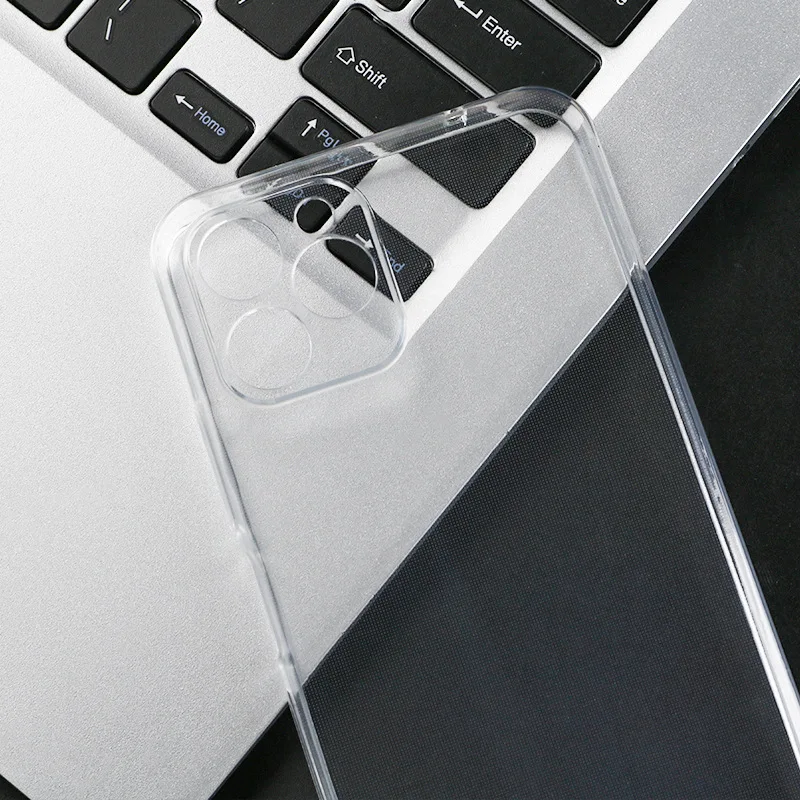 Etui TPU do Blackview A95 A55 Pro Miękkie silikonowe etui do Blackview Oscal C60 TPU Czarna przezroczysta obudowa telefonu zapobiegająca upadkom — zdjęcie 6