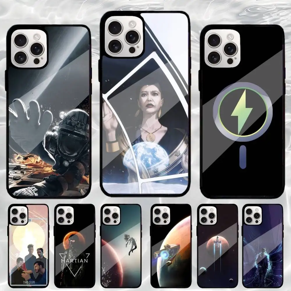 

C-Classic Movie The E-Expanse Phone Case For iPhone17,16,15,14,13,12,11 Plus,Pro Max Magnetic For Magsafe Wireless Charging