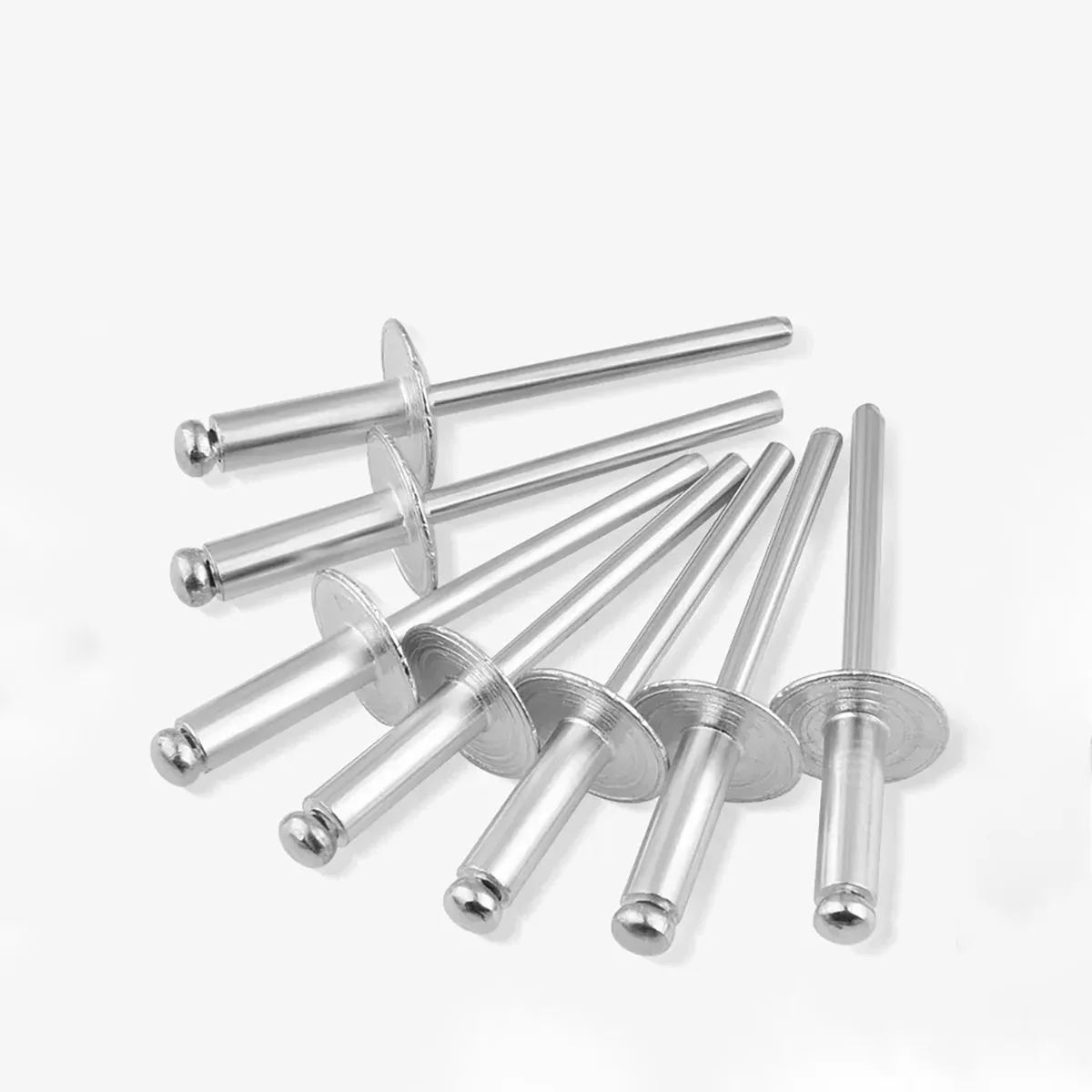 Aluminium-Rundkopf-Nieten mit großer Krempe