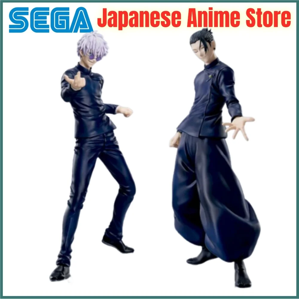 Origina SEGA Jujutsu Line Anime Satoru Gegenseitige Hilfe & Shimoto Karu Luminasta Anime Figur Acchion Figur Modell Figuurtds