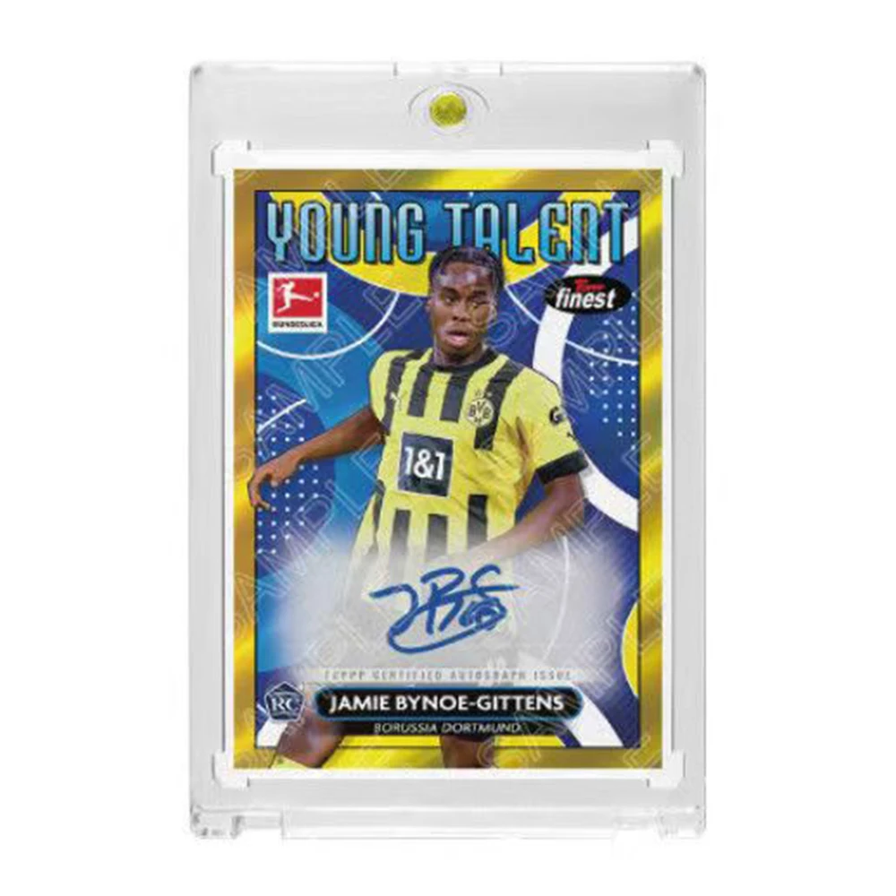 PANINI Ko Itakura لتقوم بها بنفسك جمال Musiala Arouna Kone Garnacho Diaby Muani Messi Zidane توقيع محلية الصنع طوب بطاقات قابل للجمع