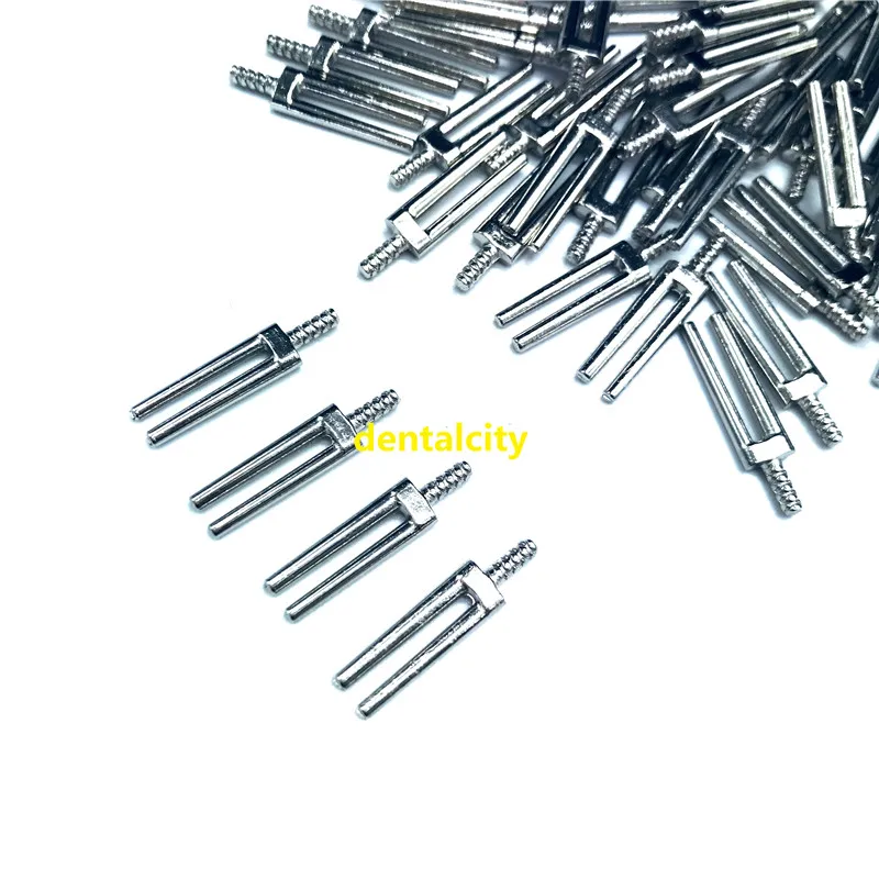 21MM Dental Laboratory Use Double Twin Pin with Plastic Easily used with Pindex Machine Length